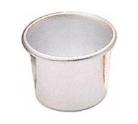 Ottinetti Stampo per Dolci Budino in Alluminio con Orlo 7 cm