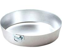 Ottinetti Tortiera Stampo per Torta Conica in Alluminio con Asola 26 cm Argento