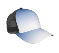 OTTKGGA Ombre strutturato blu Mesh Baseball Caps Casual Sun Hat Hip Hop cappello regolabile all'aperto viaggi escursionismo pesca corsa, Nero , Taglia unica