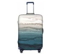 OTTKGGA Within The Tides - Copertura protettiva per valigia, elastica, antigraffio, adatta per bagagli da 45-81 cm, bianco, L