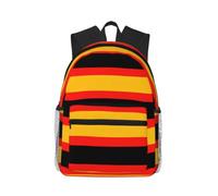 OTTKGGA Zaino casual con bandiera della Germania, borsa per libri di scuola, elegante e classico, da viaggio, lavoro, sport all'aria aperta, Nero , One Size, Casual