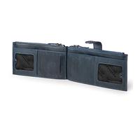 Otto Angelino Genuine Leather 2 Compartment Bifold Wallet Clutch with Phone Compatible Slots - RFID Blocking - Unisex
