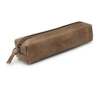 Londo Astuccio in Vera Pelle con cerniera, portapenne, borsa per cartoleria