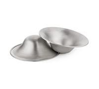 Otto Angelino Silver Nursing Cups,Copri capezzoli per madri che allattano al seno, leniscono, proteggono, riutilizzabili, teneri e fatti a mano, salvalatte per raccogliere le perdite di latte, OTTO548