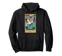 Otto di Spade Tarocchi Pegasus Rainbow Fantasy Magic Gift Felpa con Cappuccio