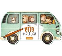 Mein OTTO-Malbuch: 20 Malvorlagen für unterwegs | Ausmalbuch ab 4 Jahren für alle Vanlife-Fans & Camperkinder