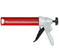 OTTO H 40+ Pistola a pressione manuale | Pistola professionale a cartuccia 310 ml | Pistola in silicone 18:1 | Mezzo guscio girevole | per acrilico, silicone, PU, ibrido | robusta ed ergonomica