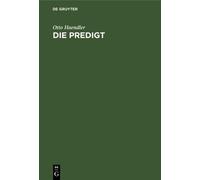 Otto Haendler Die Predigt (Copertina rigida)