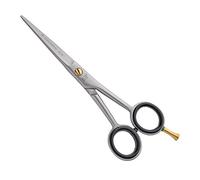 Otto Herder - Forbici per capelli extra affilate da 15,5 cm, con micro dentatura da un lato, per un taglio preciso dei capelli sia per uomini che per donne