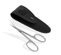 OTTO HERDER® Forbici per cuticole - Punta a torre di alta qualità in acciaio inox extra fine con vite dorata in acciaio inox 9 cm - Forbici per cuticole extra sottili e affilate per una rimozione meravigliosa delle cuticole