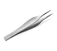 Otto Herder Manicure Pinzette a punta fine, 9,3 cm, pinzette mediche con micro dentatura, pinzette chirurgiche in acciaio strumentale, qualità medica