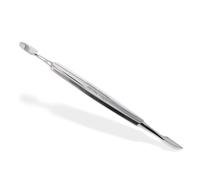 OTTO HERDER - Spingi per unghie a doppio strumento, 12 cm, in acciaio inox opaco, 2 in 1 e coltello per cuticole per la rimozione delle cuticole