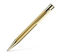 Otto Hutt 001-11621 - Penna a sfera Design 04 in oro, in metallo, lunghezza 13,3 cm, diametro 10,8 mm