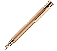 Otto Hutt Design 04 - Penna a sfera in oro rosa, in metallo, lunghezza: 13,3 cm, diametro: 10,8 mm, peso: 42,1 g, 001-11616