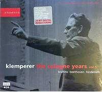 Otto Klemperer - Klemperer: The Cologne Years, Vol. 1