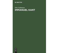 Otto Liebmann Immanuel Kant (Copertina rigida)