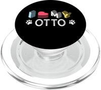 Otto Nome cane personalizzato Otto Pet Lover PopSockets PopGrip per MagSafe