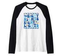 Otto Notti Otto Luci Hanukkah Maglia con Maniche Raglan