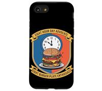 Otto ore Giorno Otto Burger Plate Enthusiast Labor Day Custodia per iPhone SE (2020) / 7 / 8