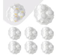 Otto ruote autoadesive a sfera per elettrodomestici, installazione senza trapano, ABS, mobili e stoccaggio, capacità 150 kg