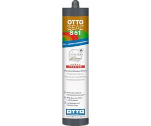 Otto Seal S51, il Silicon per PVC della gomma e linoleum, 310 ML (tenendo. Colori a Scelta)