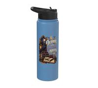 Ottobre è per Gothic Novels Dark Academia Stainless Steel Insulated Water Bottle