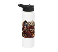 Ottobre è per Gothic Novels Dark Academia Stainless Steel Insulated Water Bottle