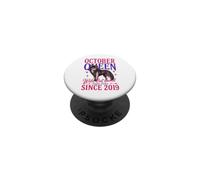 Ottobre Regina Lupo Dal 2019 Halloween 7° Compleanno PopSockets PopGrip Adesivo