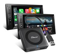 OTTOCAST Car TV Mate Pro, Gennaio 2025 Adattatore Wireless CarPlay Compatibile con TV Stick e Dispositivi HDMI, Wireless CarPlay Adapter per iPhone iOS 10+, Miglioramento dell'Intrattenimento in Auto