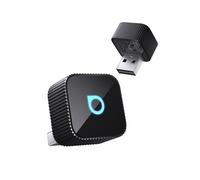 OTTOCAST MINI 3.0 Slim 2026 Adattatore CarPlay Wireless, 2-in-1 per iPhone & Android Auto, Converte CarPlay e Android Auto cablati in modalità senza fili, Connessione rapida in auto, MINI Cube Nero