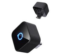 OTTOCAST MINI 3.0 Slim 2026 Adattatore Wireless CarPlay & Android Auto, 2-in-1 Dongle, Converte da cablato a modalità senza fili, Bassa latenza, Connessione rapida in auto, MINI Cube (Nero, USB-C)