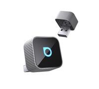 Ottocast MINI 3.0 Slim 2026 Adattatore Wireless CarPlay & Android Auto, 2-in-1 Dongle, Converte da cablato a modalità senza fili, Bassa latenza, Connessione rapida in auto, MINI Cube Argento