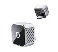 Ottocast Mini Cube 3.0 Adattatore CarPlay Wireless - Dongle USB-C Ultra Mini, Riconnessione Automatica 5-8 s, Memoria Doppio Telefono, Da CarPlay Cablato a Wireless & Android Auto, Aggiornamenti OTA