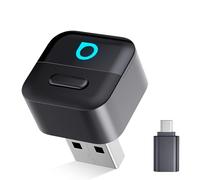 OTTOCAST Mini Pico Adattatore Wireless CarPlay e Android Auto, Trasforma CarPlay cablato in wireless, Passaggio con un tocco tra 2 telefoni, Riconnessione automatica rapida, WiFi 6, Bluetooth 5.4