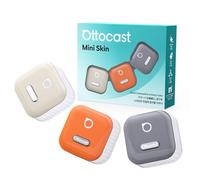 Ottocast Mini Skin Cover per Ottocast Mini Pico, Set 3 Custodie Protettive (Bianco/Arancione/Grigio), Vestibilità Perfetta, Anti-Graffio, Leggera e Installazione Facile