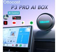 Ottocast OttoAibox P3 Pro AI Box Wireless CarPlay Android Auto QCM 6225 HDMI YouTube Netflix Video per Benz VW Ford Toyota