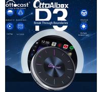 Ottocast P3 AI Box Wireless CarPlay Android Auto Adattatore HDMI Multimedia Video Converter TV Stick Game Box per Wired Carplay Car