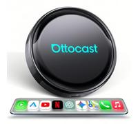 OTTOCAST P3 Pro AI Box, Adattatore CarPlay wireless e Android Auto, 8+128GB | 3 in 1 OttoAibox con Android 13, Uscita HDMI, Download di app, Schermo diviso, Nano-SIM, Cloud SIM e supporto MicroSD