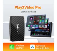 OTTOCAST Play2Video Pro Adattatore Wireless CarPlay Android Auto per Spotify Youtube Netflix IPTV per VW Benz Kia Honda Toyota Audi