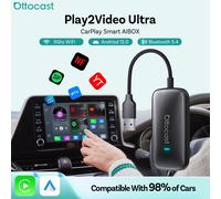 Ottocast Play2Video Ultra AIBox YouTube Netflix Wireless CarPlay Android Auto