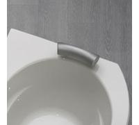 Ottofond Atlanta cuscino per vasche da bagno, 10640, Atlanta; Accapulco argento opaco [Accessori Bagno > Cuscini per Vasca]