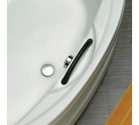 Ottofond maniglia vasca per Siam, 190904, Siam argento opaco [Vasche da Bagno > Ricambi per Vasche da Bagno]