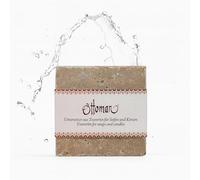 Ottoman - Set di 2 travertino quadrato 10 x 10 cm (Noce)