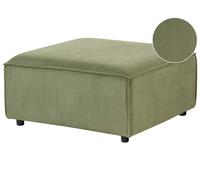 Ottomana ARDAL Verde Velluto a coste