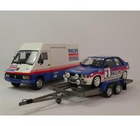 Ottomobile Renault Master + R11 Turbo #3 Ragnotti Monte Carlo 1987 1/18 OT1131