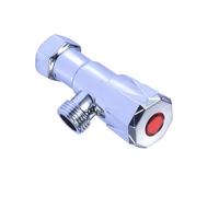 Ottone 1/2 "Angoli di rotazione valvole di arresto bagno flussi elevati acqua calda/fredda ferma acque flussi valvole di controllo per tubo da giardino in ottone