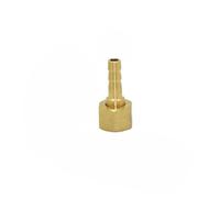 Ottone 1/8" 1/4" 3/8" Filettatura femmina a 5/6/7/8/9/10mm Raccordo portagomma Raccordo per tubo filettato girevole Raccordo in rame, 1I8 x 5mm