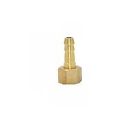 Ottone 1/8" 1/4" 3/8" Filettatura femmina a 5/6/7/8/9/10mm Raccordo portagomma Raccordo per tubo filettato girevole Raccordo in rame, 1I8 x 6mm