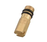 Ottone 10mm 10mm Filettatura Rubinetto Ingresso Tappi Terminali Ingresso Acqua Tappi di chiusura Per Lavello Della Cucina Spruzzatore Connettori Tubo Facile Installa Rubinetto Della Cucina Tappi di