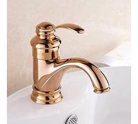 Ottone antico Bacino Rubinetto Oro Rosa Lavello Miscelatore Rubinetto Elegante Cucina/Bagno Gru Acqua Elegante Design Retrò per la Decorazione Domestica
